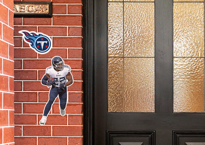 Tennessee Titans: Derrick Henry 2021  Player        - Officially Licensed NFL    Outdoor Graphic