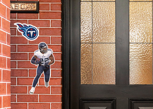 Tennessee Titans: Derrick Henry   Player        - Officially Licensed NFL    Outdoor Graphic