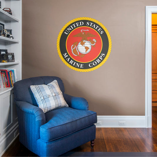 United States Marine Corps: Seal - Officially Licensed Removable Wall Decal