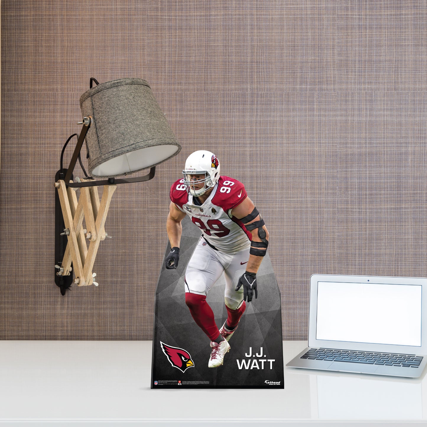 Arizona Cardinals: J.J. Watt Stand Out Mini Cardstock Cutout - Officially Licensed NFL Stand Out