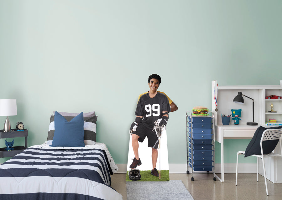 Sports: Lacrosse Stand In Life-Size Foam Core Cutout - Stand Out