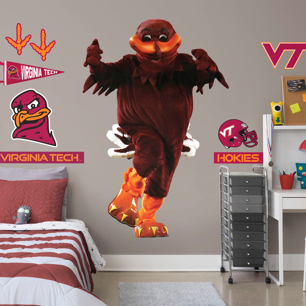 Giant Mascot + 2 Decals (33"W x 51"H)