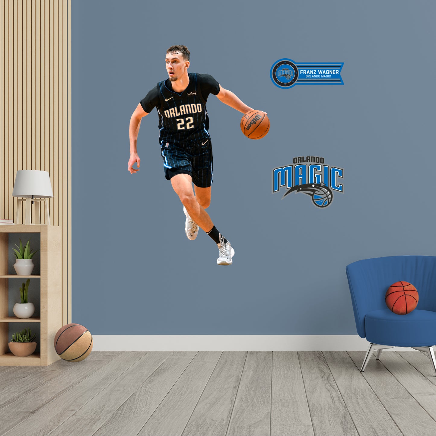 Orlando Magic: Franz Wagner - Officially Licensed NBA Removable Adhesive Decal