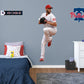 Philadelphia Phillies: Zack Wheeler 2021        - Officially Licensed MLB Removable     Adhesive Decal