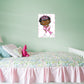 Nursery Princess:  White Dress Part 1 Mural        -   Removable Wall   Adhesive Decal