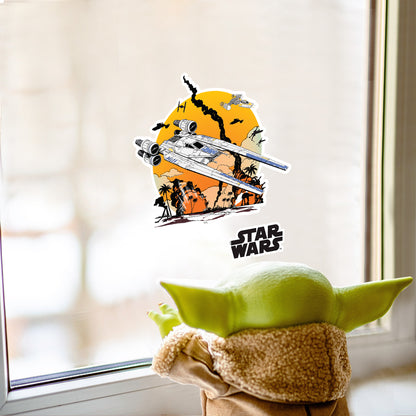 Vehicles_part two Window Clings - Officially Licensed Star Wars Removable Window Static Decal