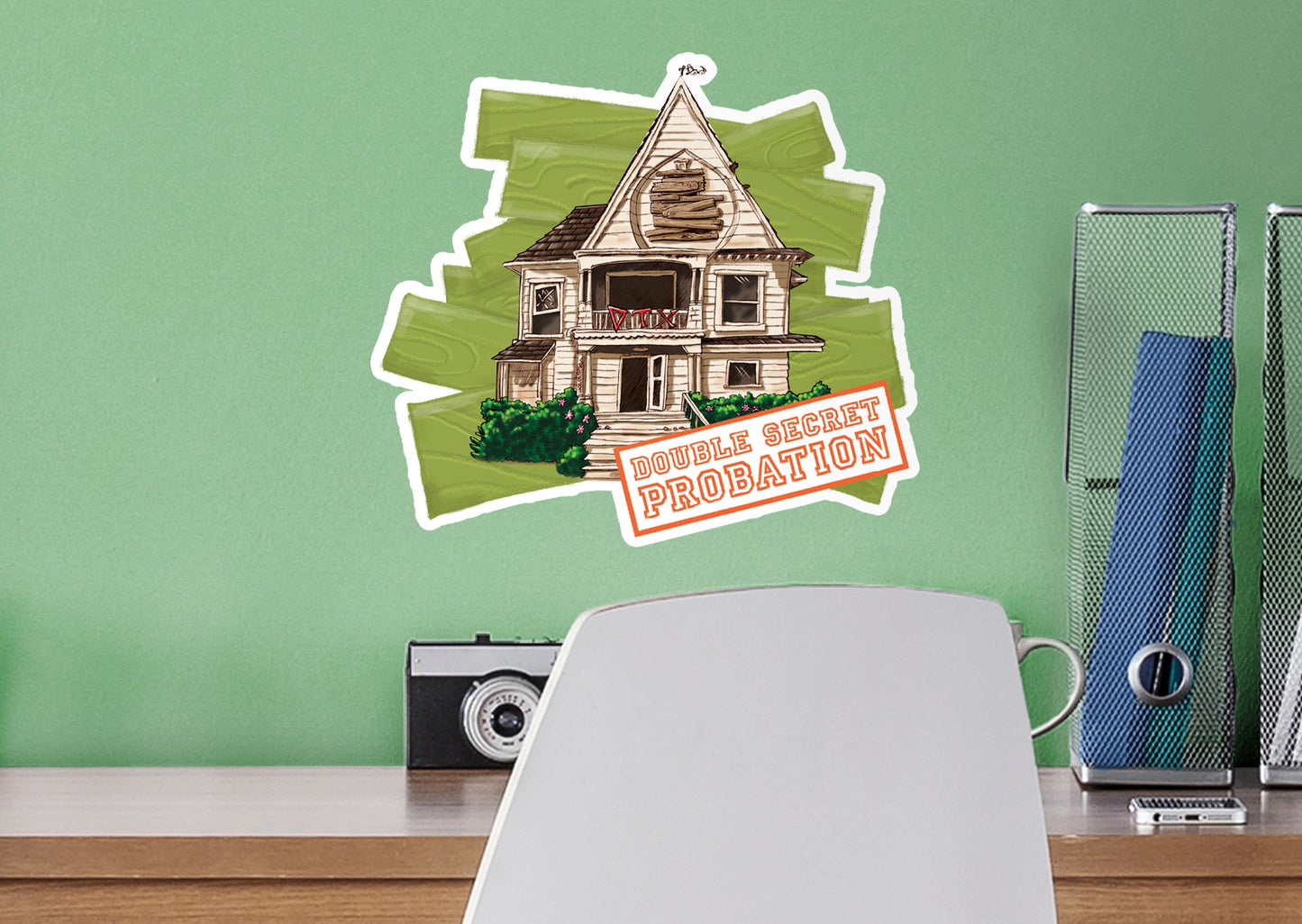 Animal House:  House Icon        - Officially Licensed NBC Universal Removable Wall   Adhesive Decal