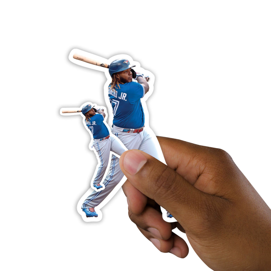Vladimir Guerrero Jr. - 5 Player Minis (Mixed Sizes) - Official MLB - Toronto Blue Jays - Reusable Vinyl Decals