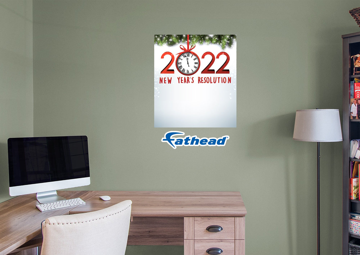 New Year: Time is Passing Dry Erase - Removable Adhesive Decal